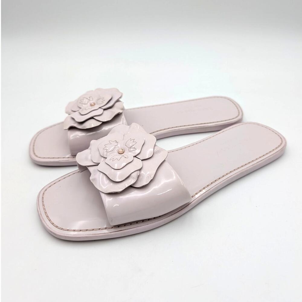 Kate Spade New York Santana Slide Sandal Pale Amethyst Purple Size US9B EU39.5